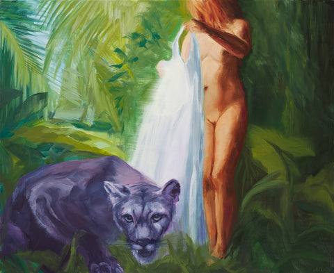Das Mädchen und der Berglöwe