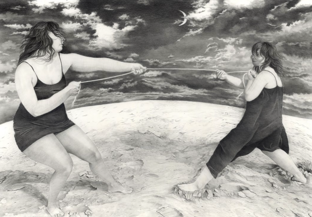 The Moon and the Sky