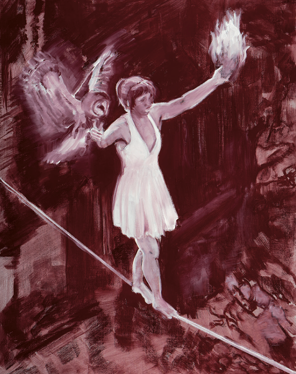 Die Seiltänzerin