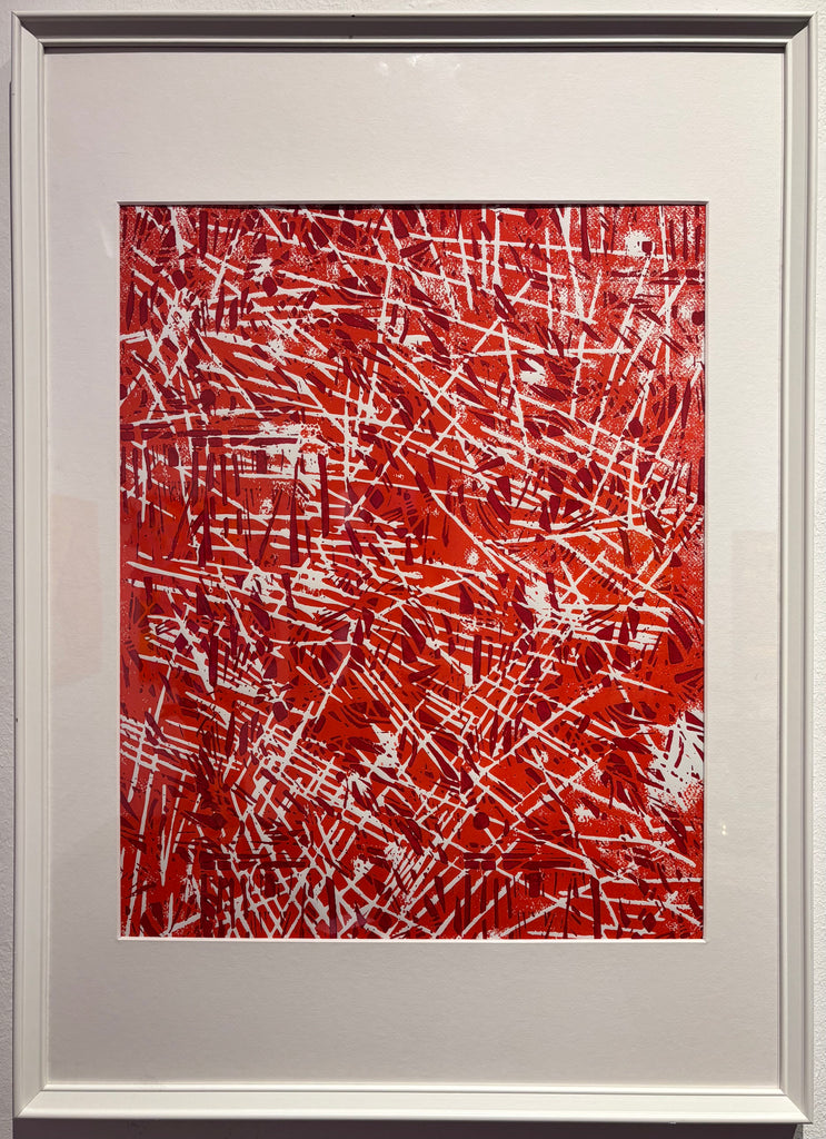 Romantic Linoleum Print